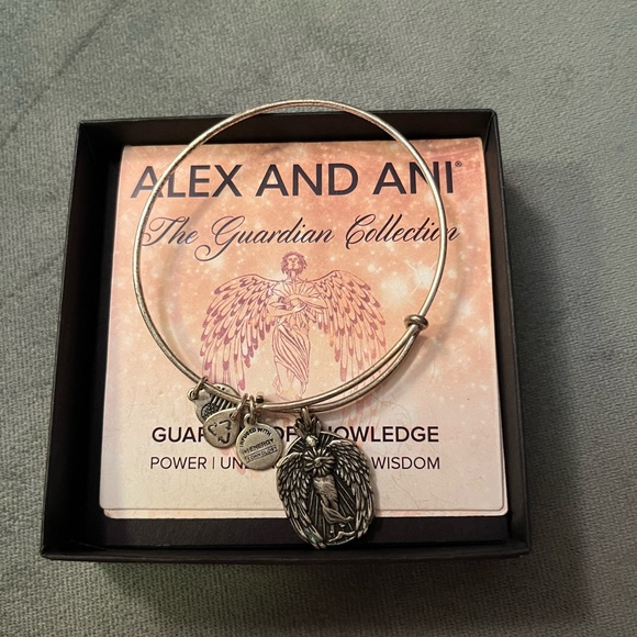 Authentic Alex and Ani Guardian of Knowledge bracelet - Picture 2 of 4